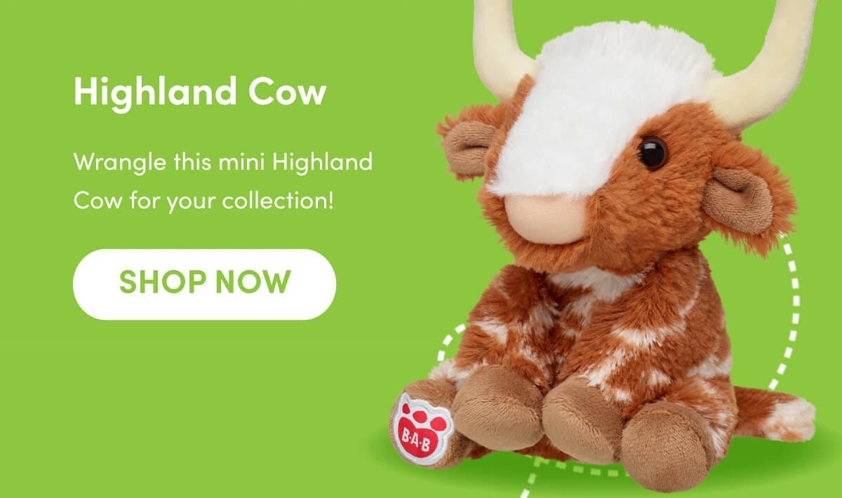 Highland Cow - Wrangle mini Highland Cow for your collection! - SHOP NOW