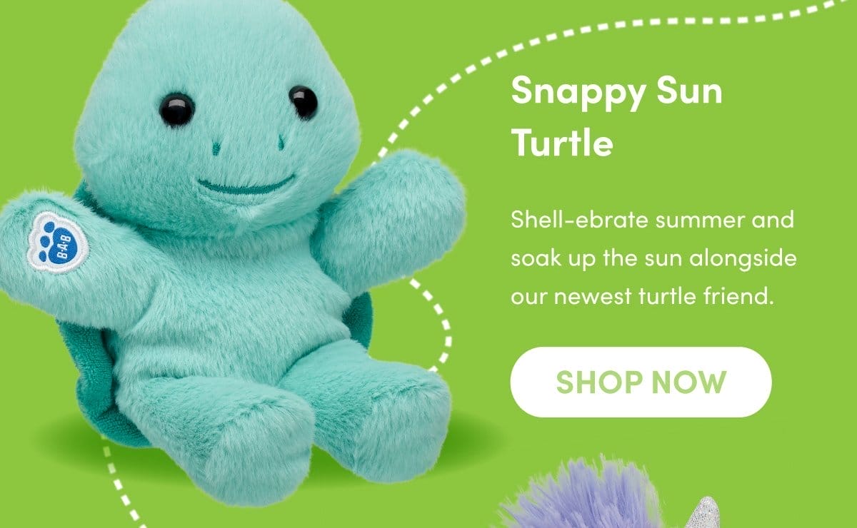 Snappy Sea Turtle | Sheel-ebrate summer and soak up the sun alongside our newest turtle friend. | SHOP NOW