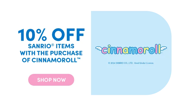 10% off Sanrio Cinnamorol