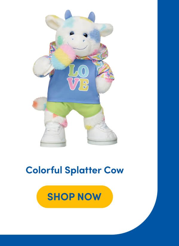 Colorful Splatter Cow | SHOP NOW