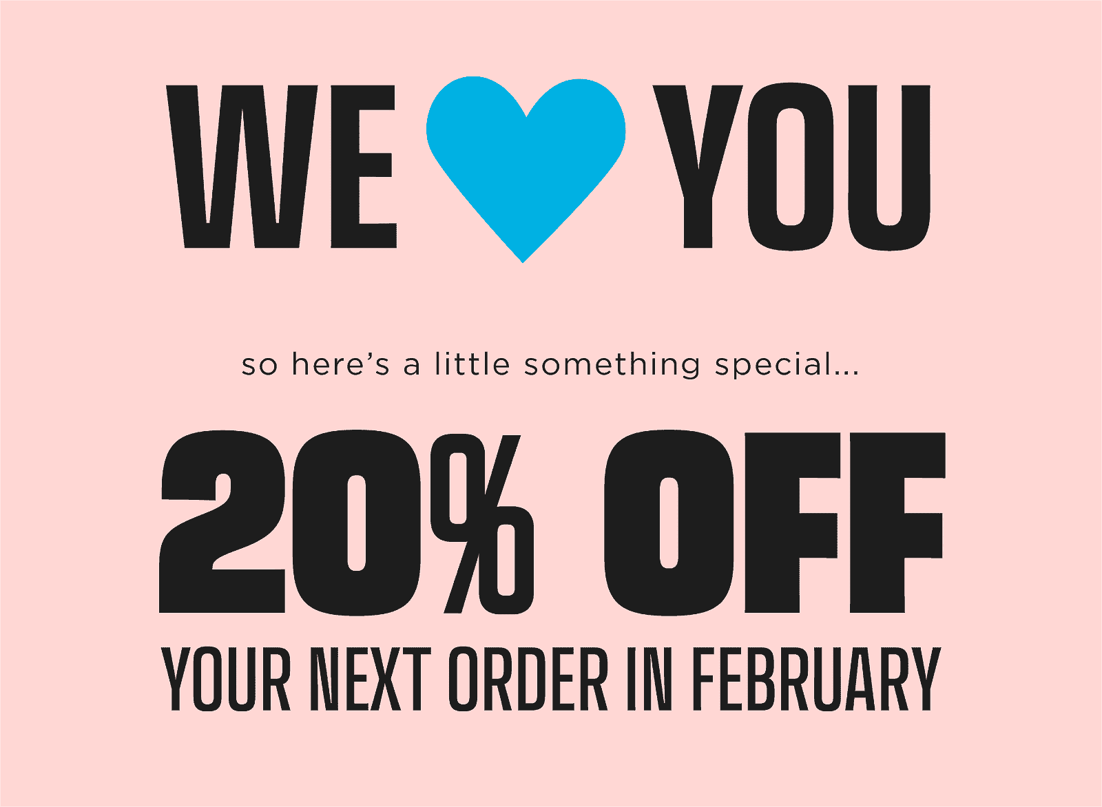 Your Exclusive 20% off code!