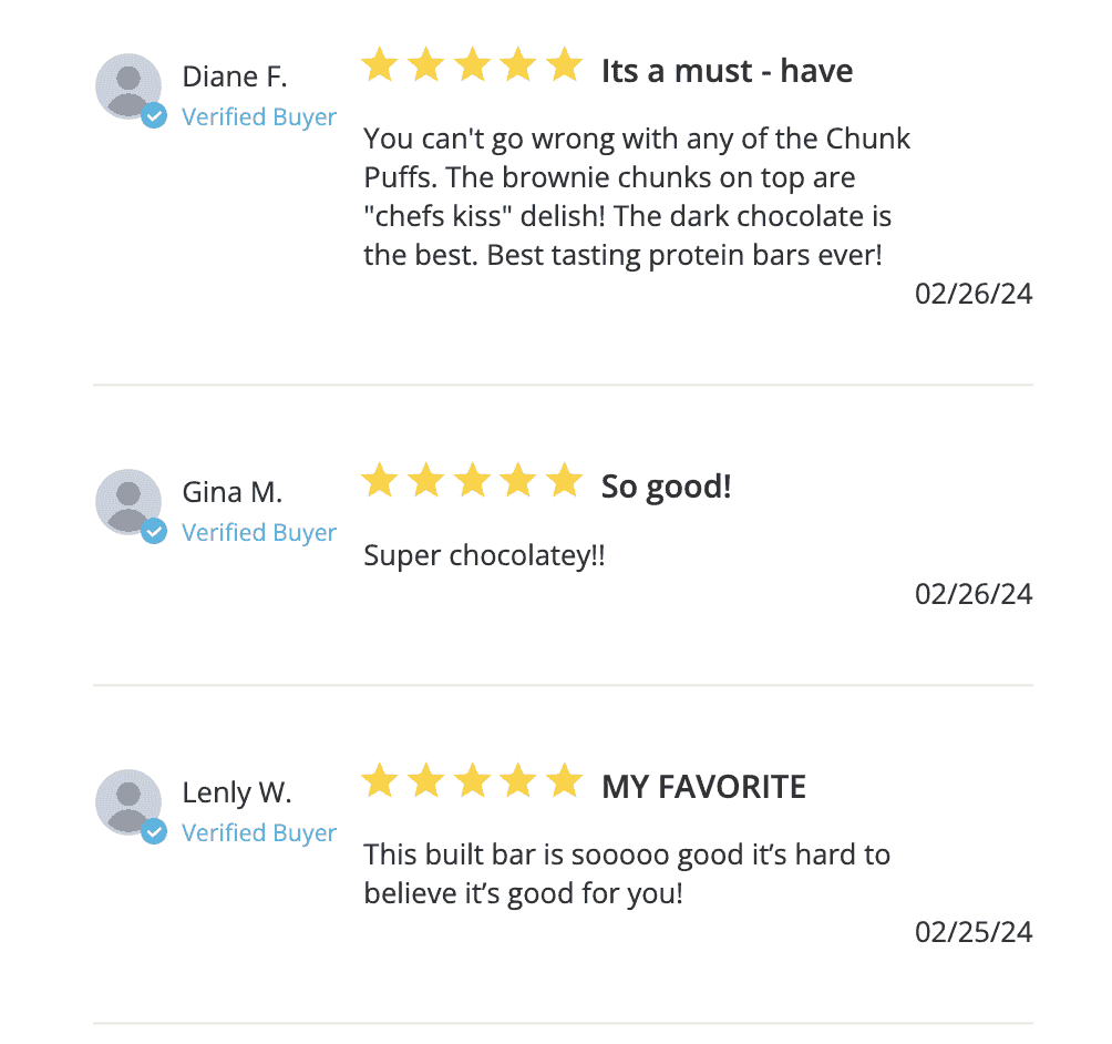 REAL REVIEWS