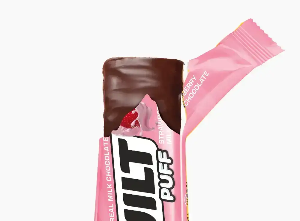 Image of Strawberry Milk Chocolate Puff