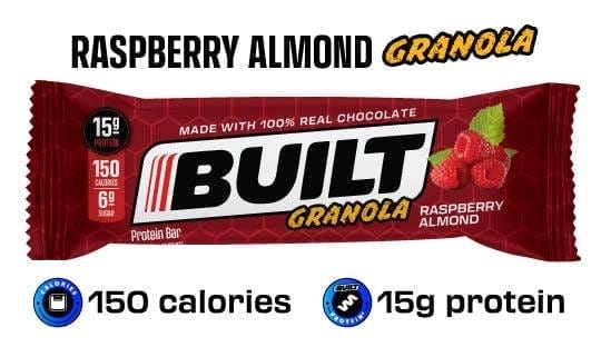 Image of Raspberry Almond Granola Bar - 12ct