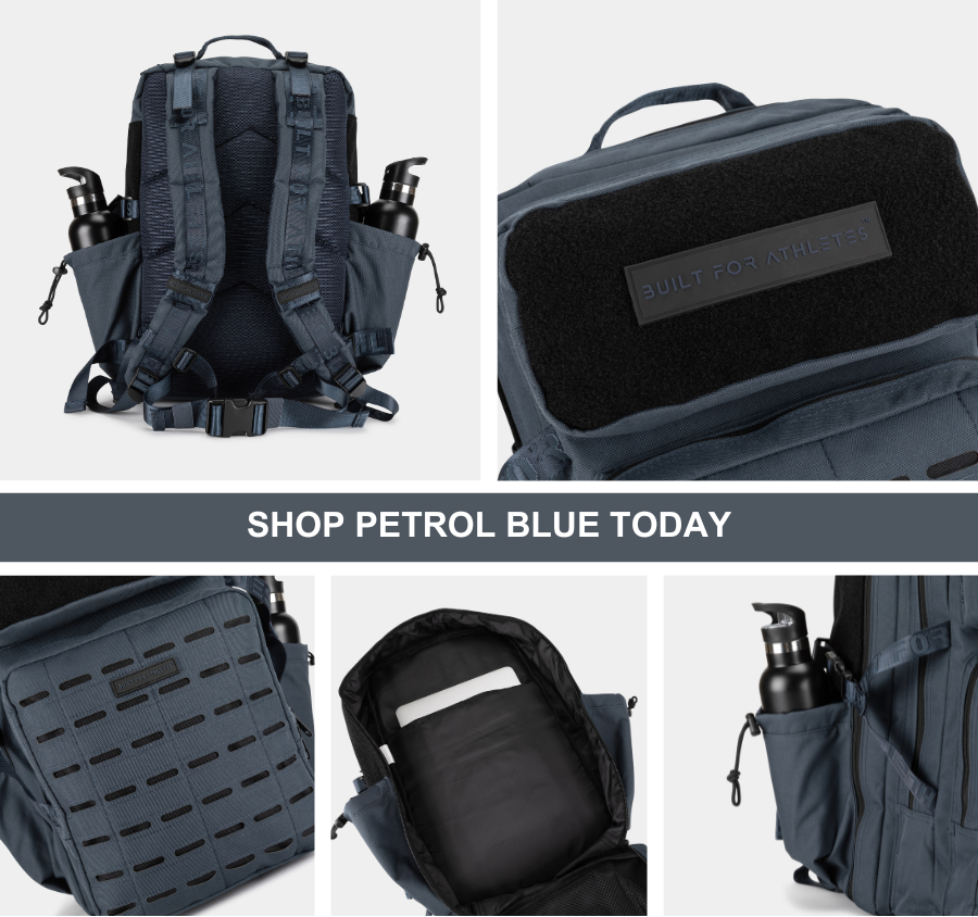 SHOP THE PETROL BLUE BACKPACK