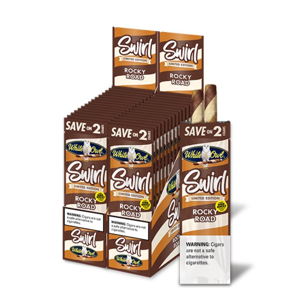 Image of White Owl Cigarillos Swirl Rocky Road 30/2