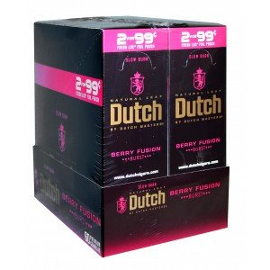 Image of Dutch Masters Cigarillos Foil Berry Fusion 30 Pouches of 2