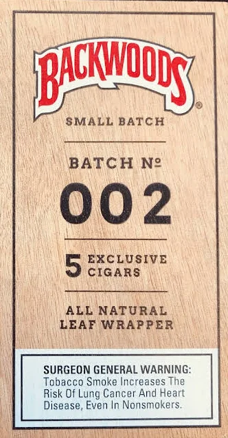 Image of Backwoods Cigars Small Batch 002