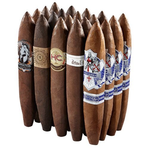 Image of AJ Fernandez Box-Pressed Perfecto Cigar Sampler 20Ct