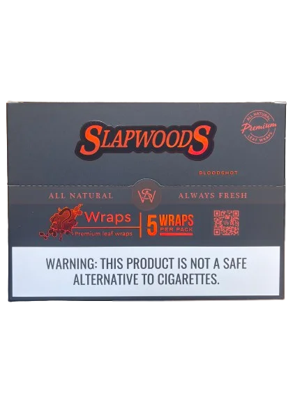 Image of Slapwoods Natural Leaf Cigar Wraps Bloodshot