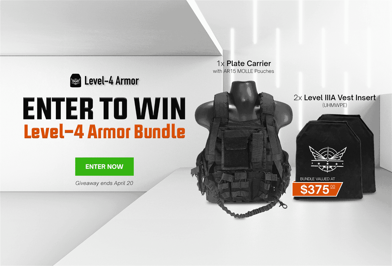 Level-4 Armor Bundle Giveaway