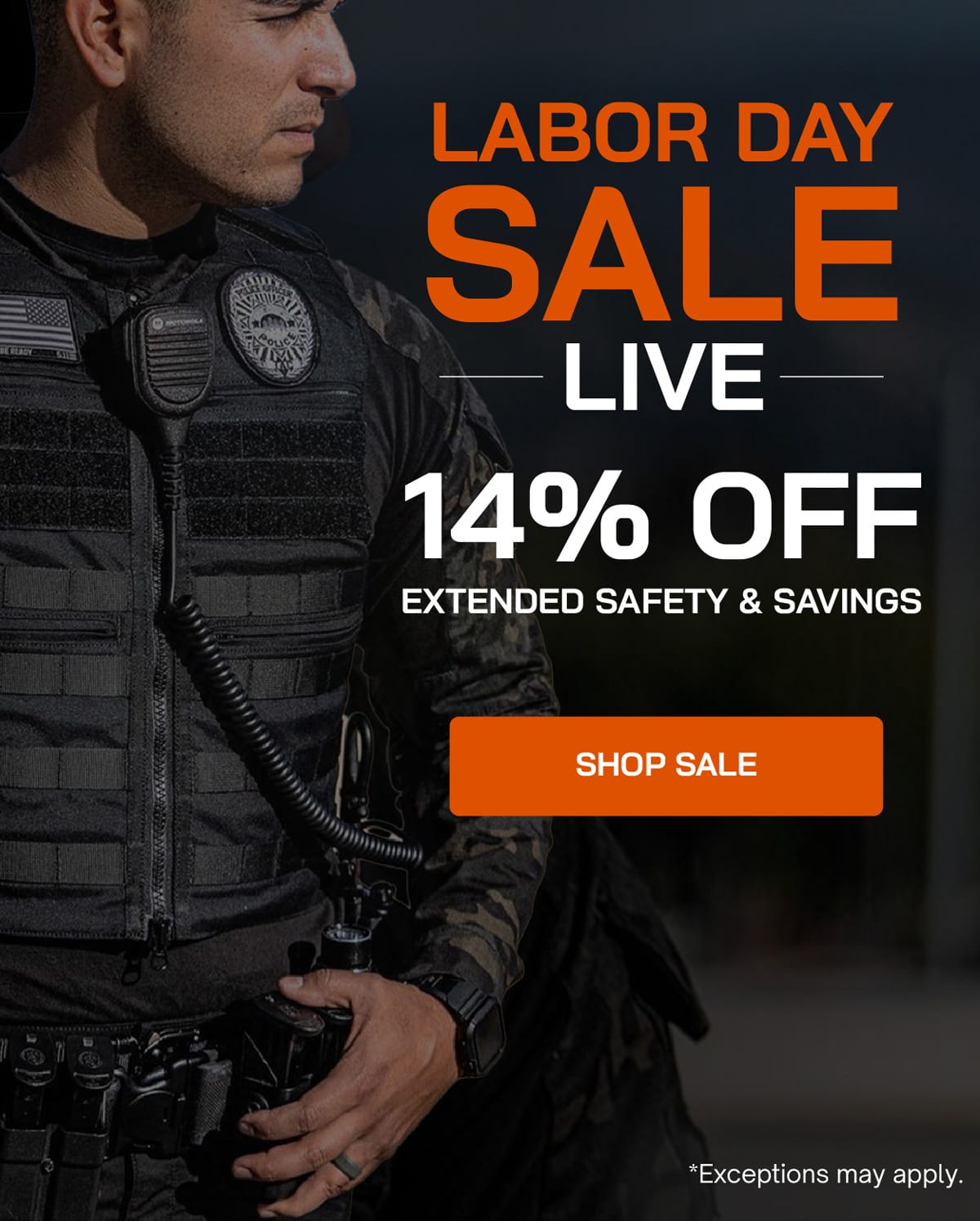 Labor Day Sale Live