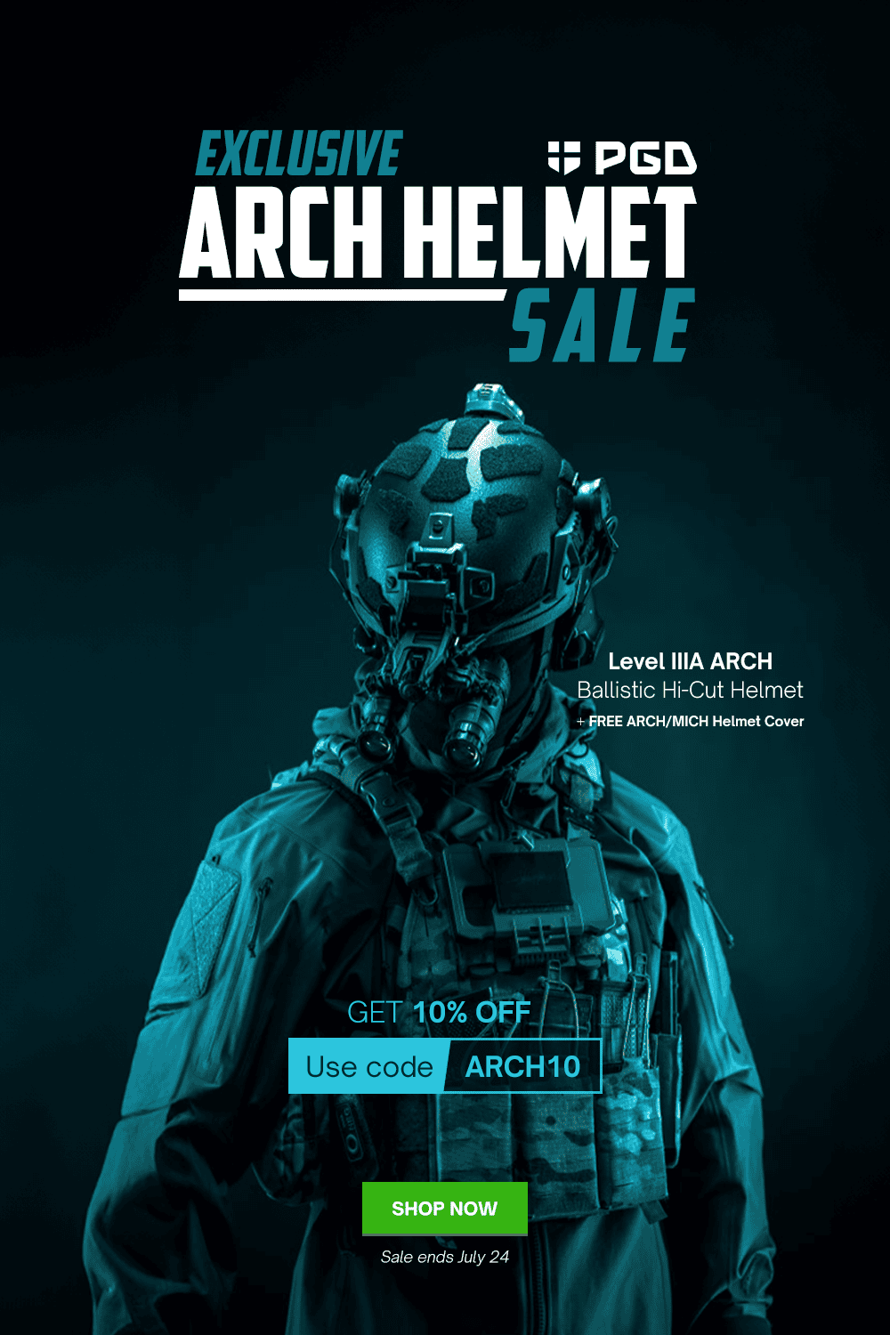 PGD ARCH Helmet Sale