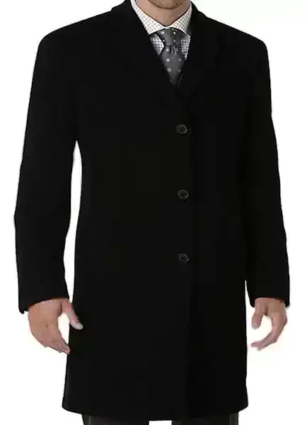 Image of BulletBlocker Level IIIA Men's Bulletproof Wool Topcoat