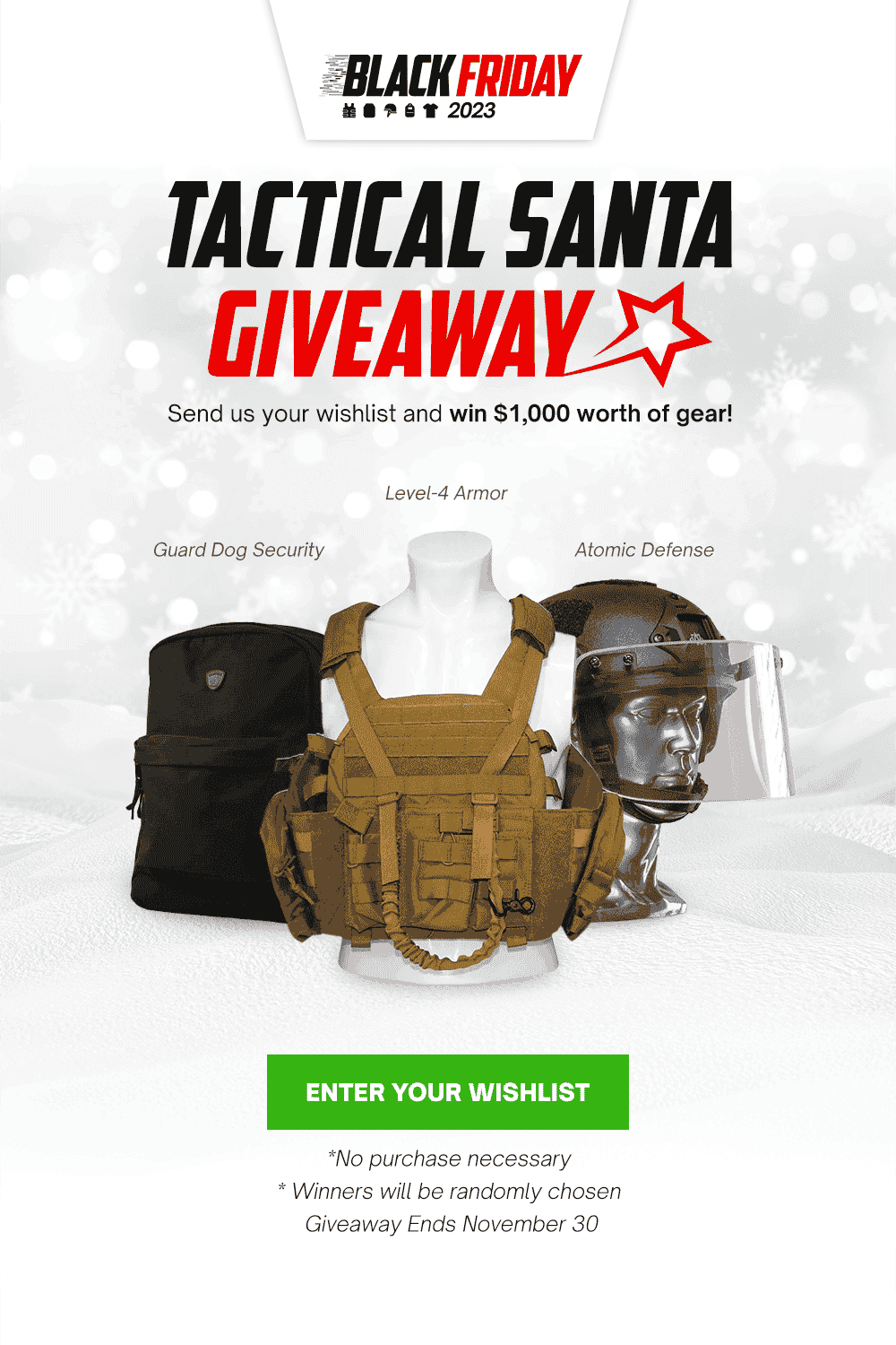 Tactical Santa Giveaway