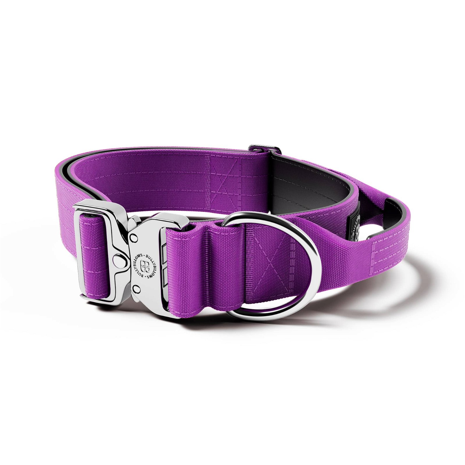 Image of 5cm Combat® Collar | With Handle & Rated Clip - PLATINUM Purple v2.0