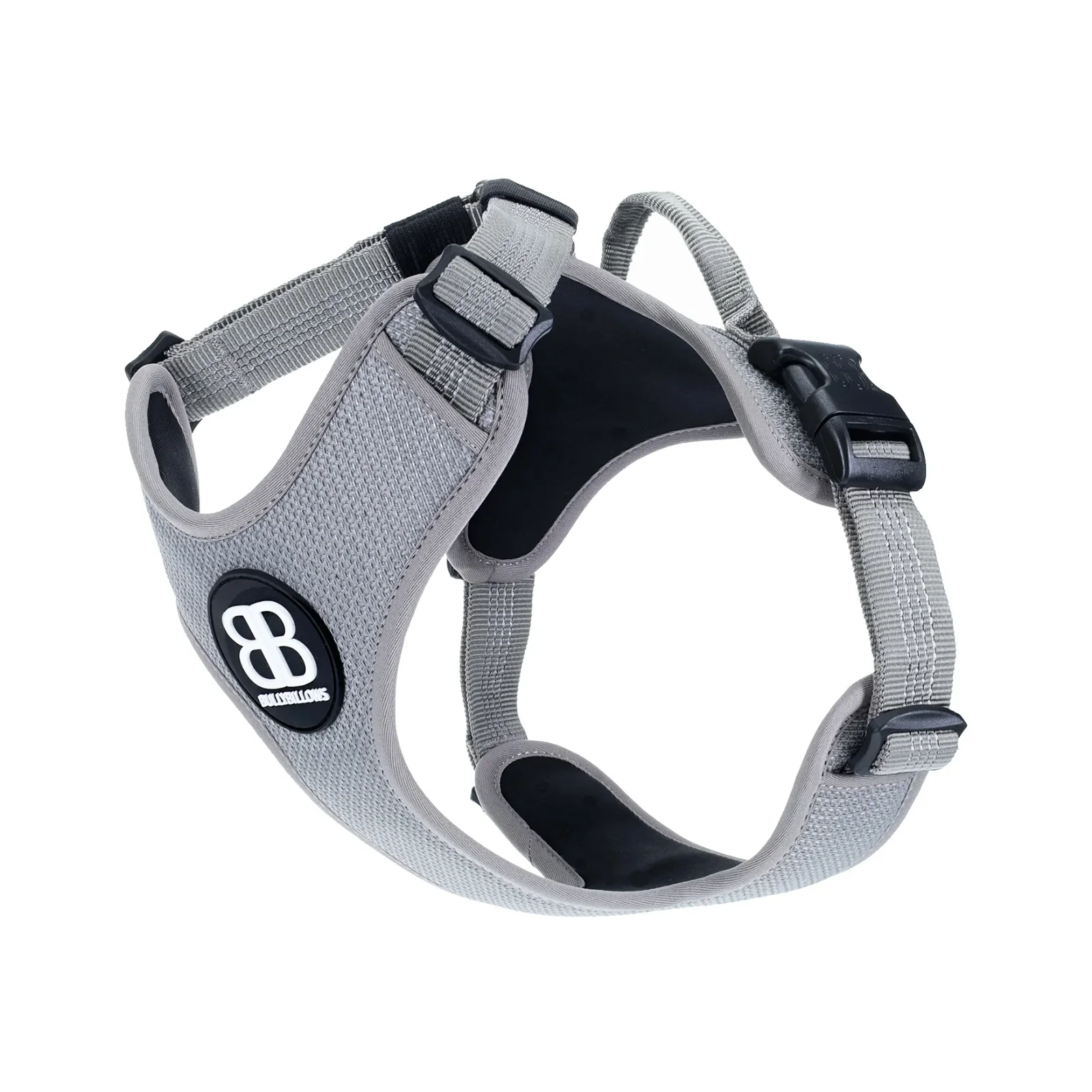 Image of Active Harness | With Handle - Padded Lining & Highly Reflective - Grey