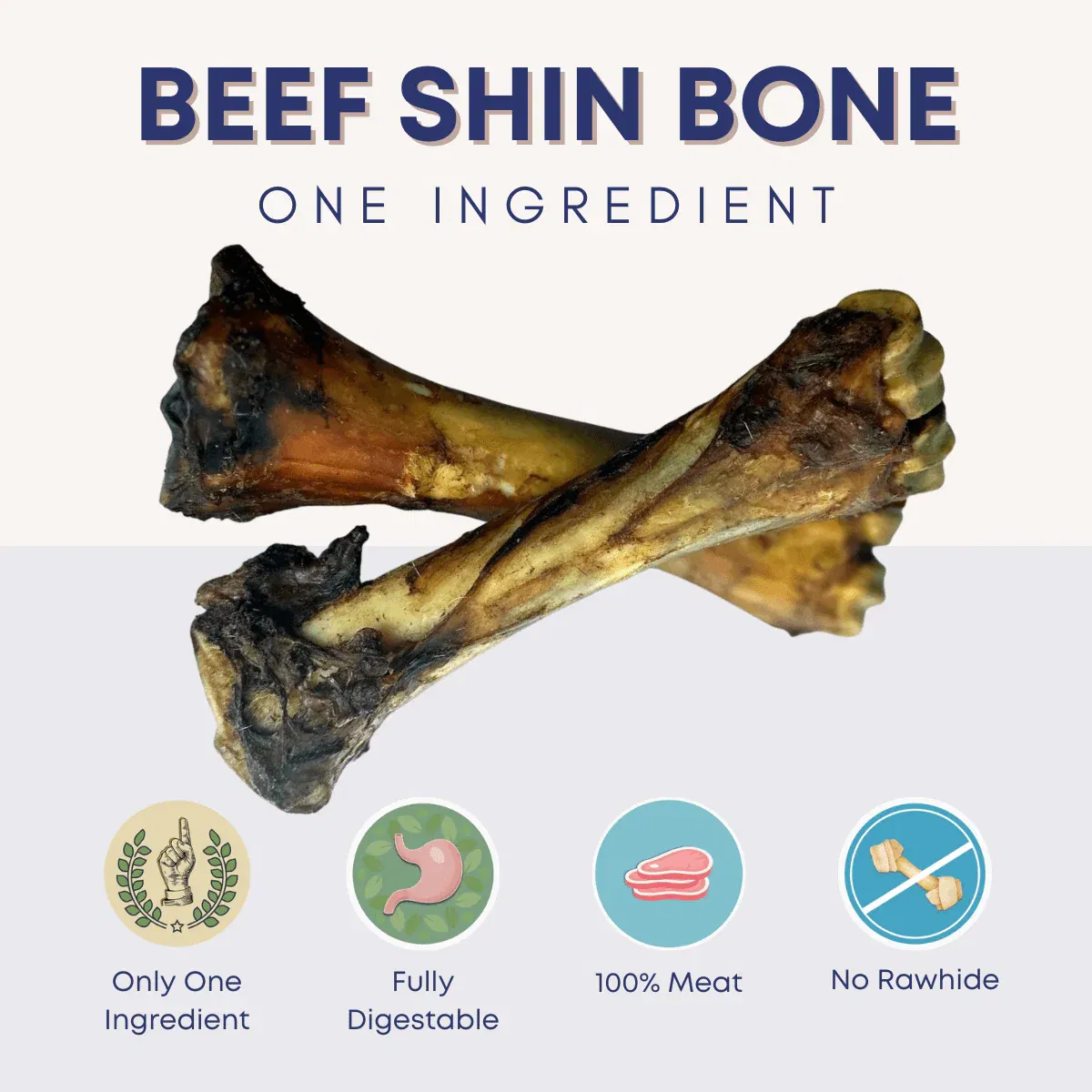 Image of Beef Shin Dog Bone - Bag of 2