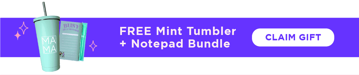 FREE Mint Tumbler + Notepad Bundle - CLAIM GIFT