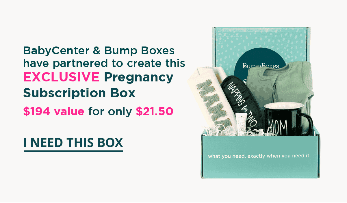 EXCLUSIVE Pregnancy Subscription Box \\$194 value for only \\$21.50 | I NEED THIS BOX