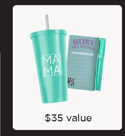 Mint Tumbler + Notepad Bundle