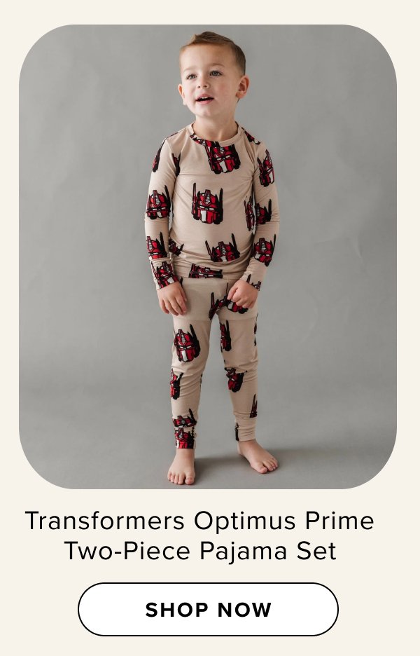 Transformers Optimus Prime Two-Piece Pajama Set