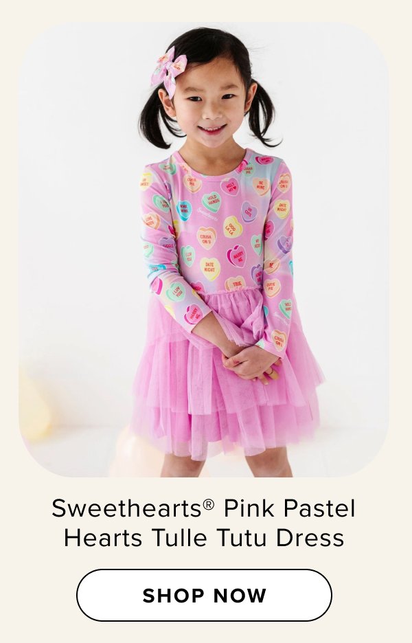 Sweethearts® Pink Pastel Hearts Tulle Tutu Dress