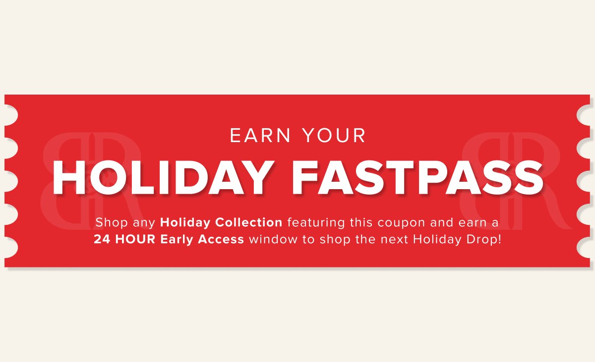 HOLIDAY FASTPASS