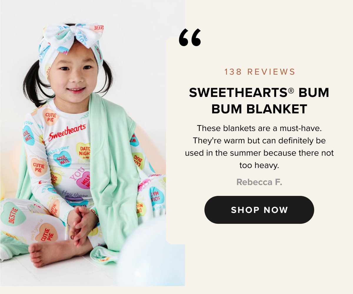 Sweethearts® Bum Bum Blanket