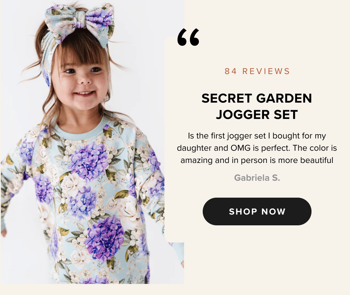 Secret Garden Jogger Set