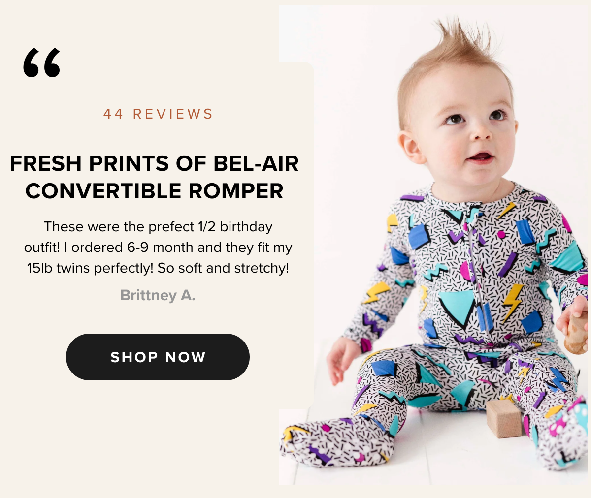 Fresh Prints Of Bel-Air Convertible Romper