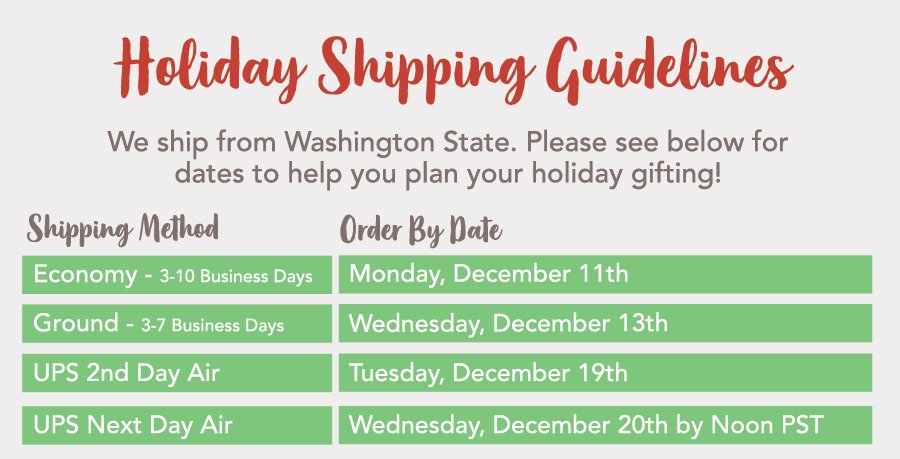 Shipping Guidelines