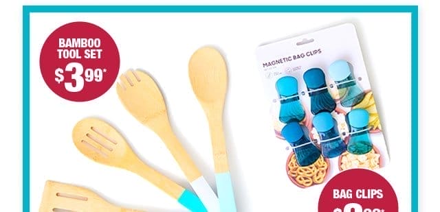 Bamboo tool set \\$3.99*