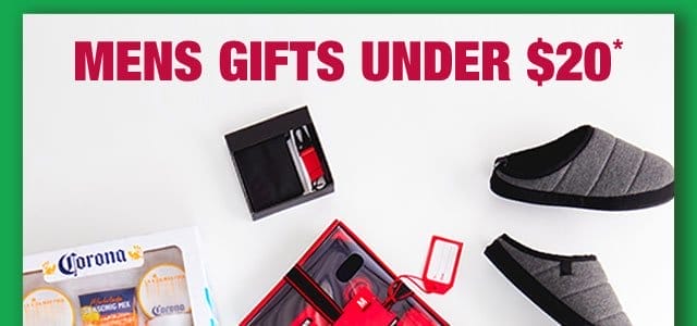 Mens gifts under \\$20*