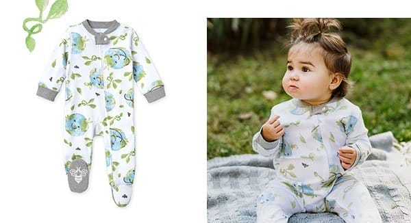 Happy Earth Organic Cotton Pajamas - Newborn