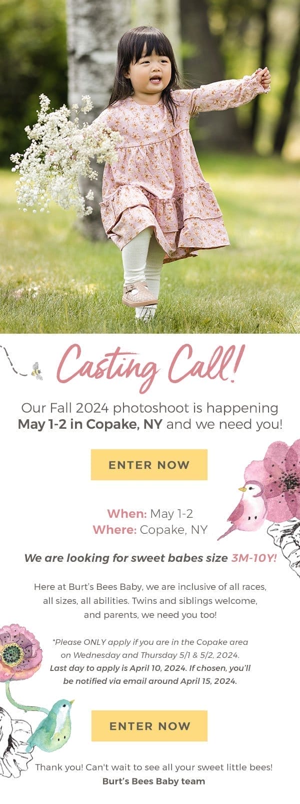 Casting Call in Copake, NY!