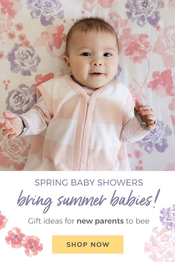 Spring baby showers bring summer babies!