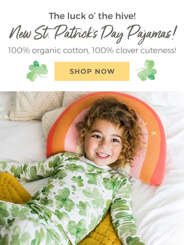 New St. Patricks' Day Pajamas!