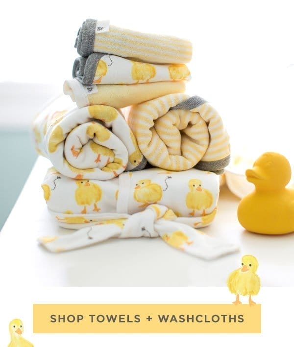 Shop towels + washcloths!