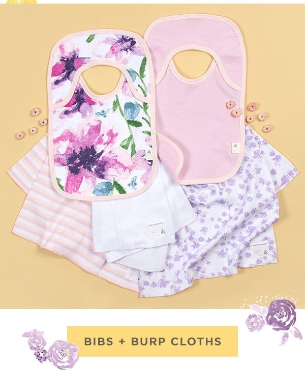 Bibs + Burp cloths!