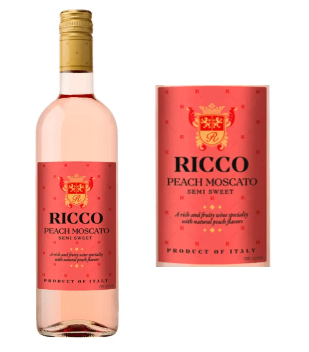 Ricco Peach Moscato (750 ml)