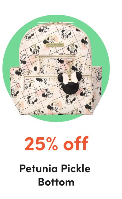 25% off Petunia Pickle Bottom