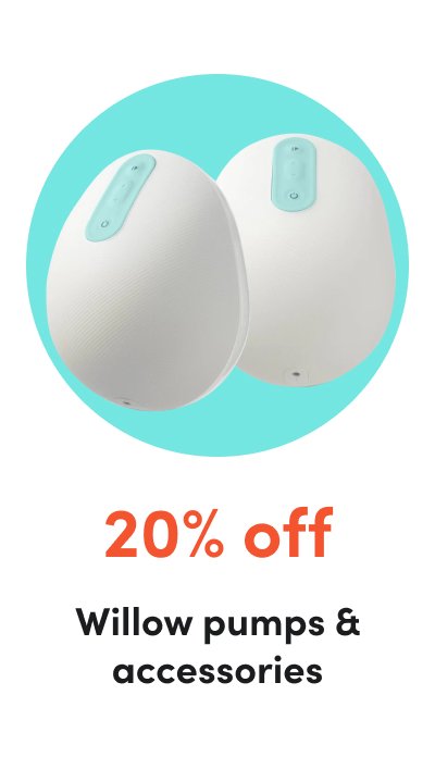 20% off Willow pumps & accessories