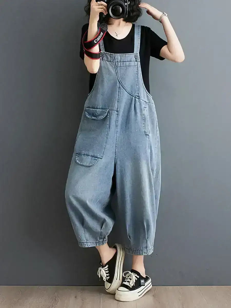 Casual Denim Jumpsuits