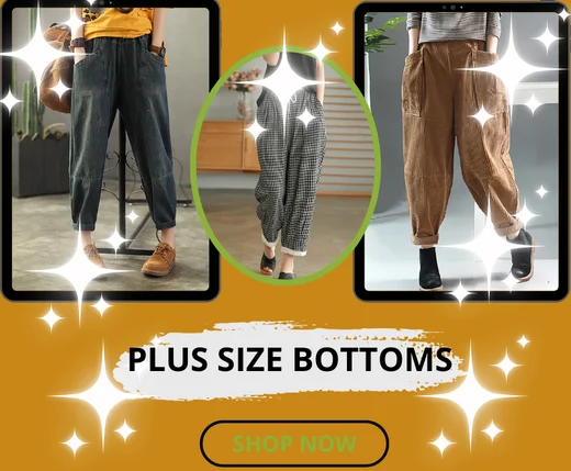 _Plus Size Bottoms