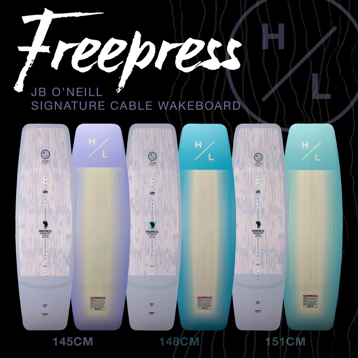 2023 Hyperlite Freepress Wakeboard