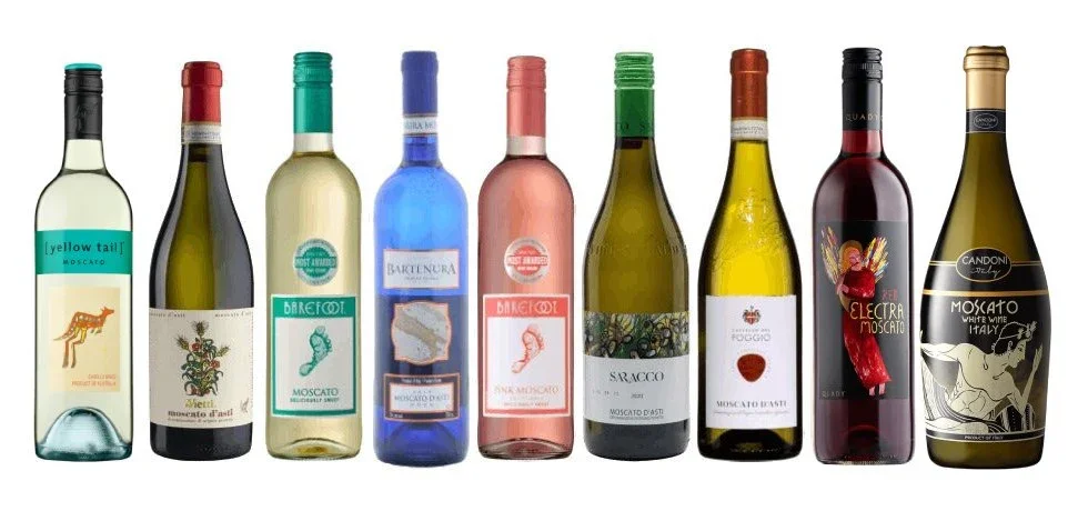 Ultimate Moscato Pack - Sweet Wine 12 Bottle Sampler Gift Set