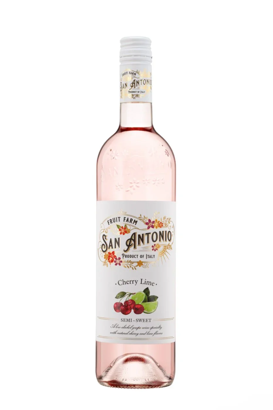 San Antonio Fruit Farm Cherry Lime Rose (750 ml)