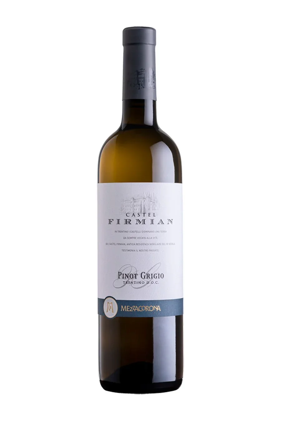 Mezzacorona Castel Firmian Pinot Grigio Trentino 2021 (750 ml)