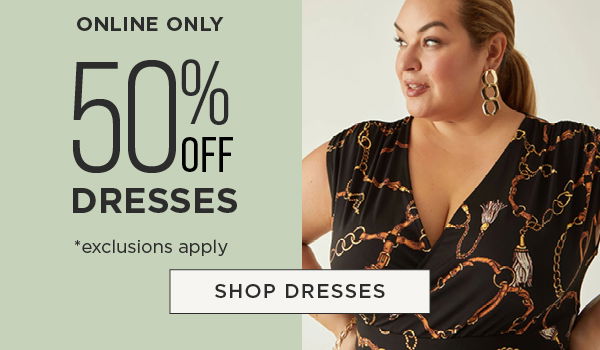 50% Off Dresses